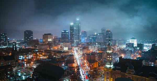 AI绘画赛博朋克建筑大厦